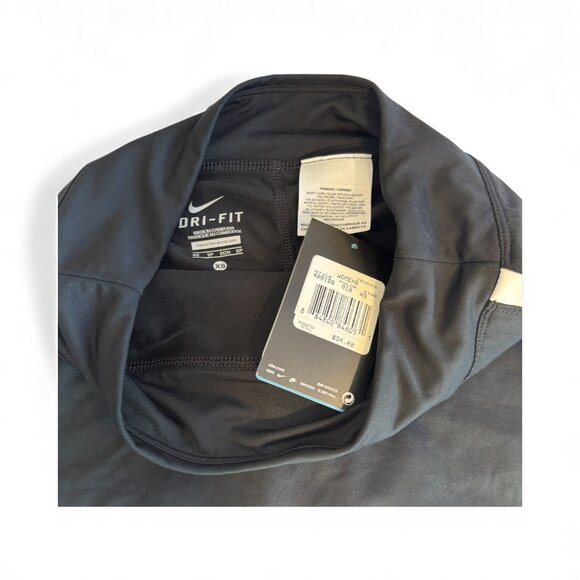 New Nike Dri-FIT Skort NWT XS Black Athletic Tennis Running Pickleball Skirt - Picture 6 of 7